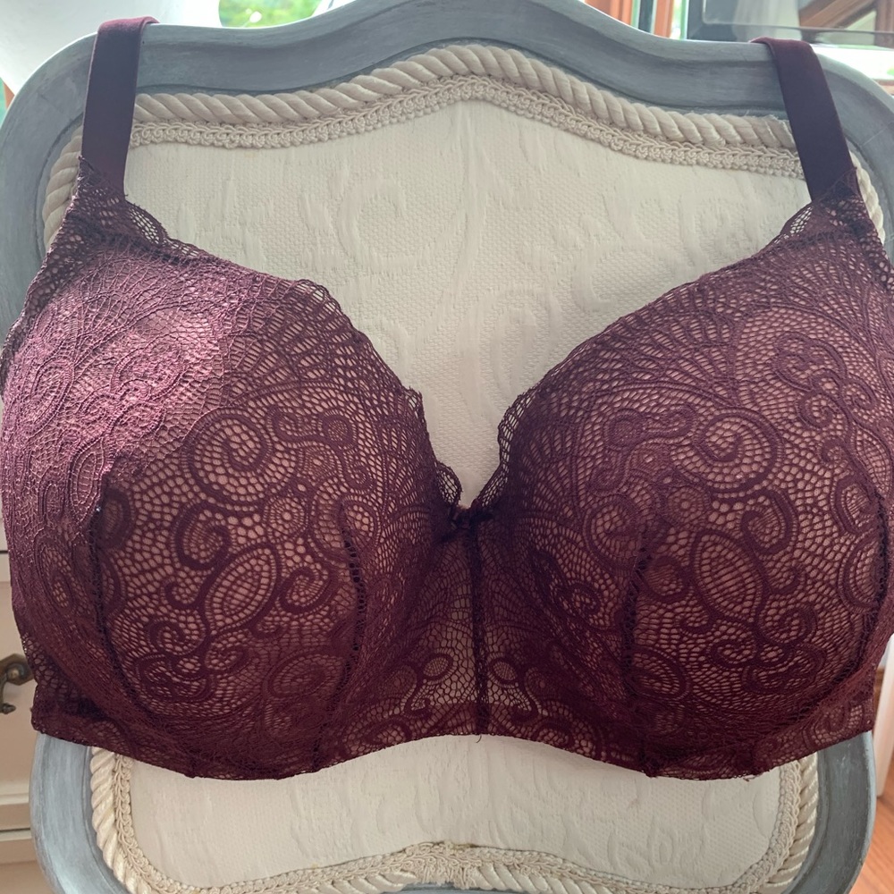 Cacique lace underwire bra, 40H